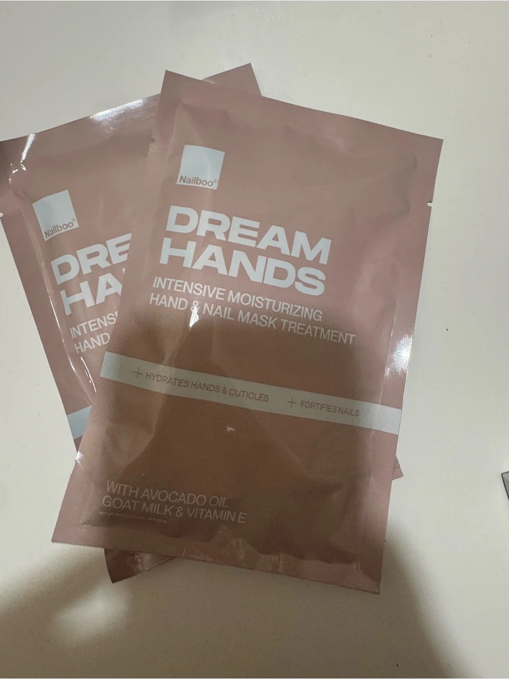 Nailboo Dream Hands Intensive Moisturizing Hand & Nail Mask - Pink